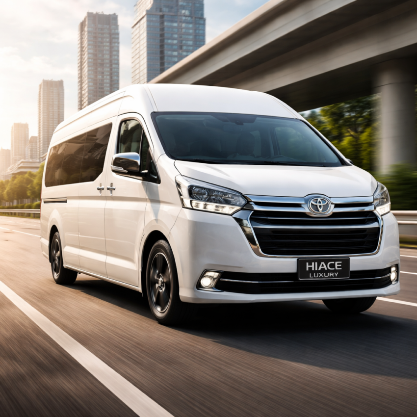 hiace premio luxury